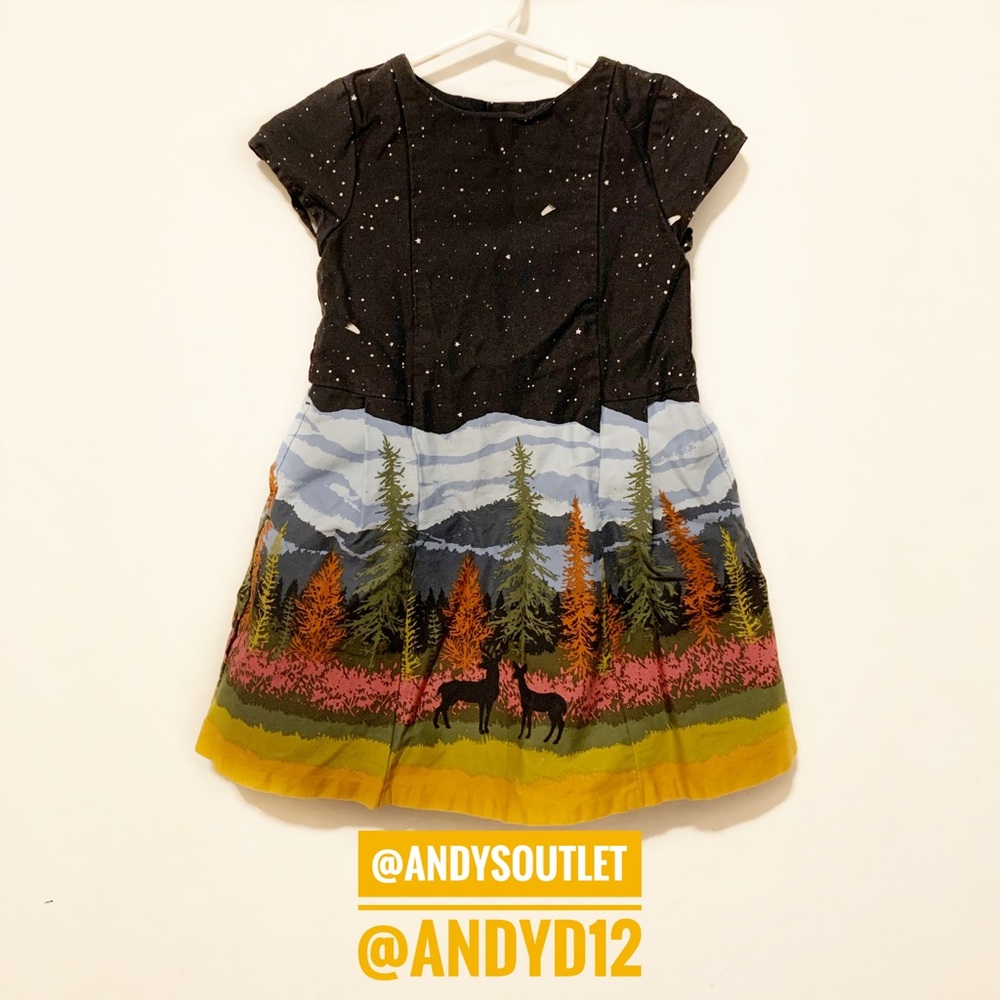 Genuine Kids by OshKosh Dress, Stars and Deer 2T
